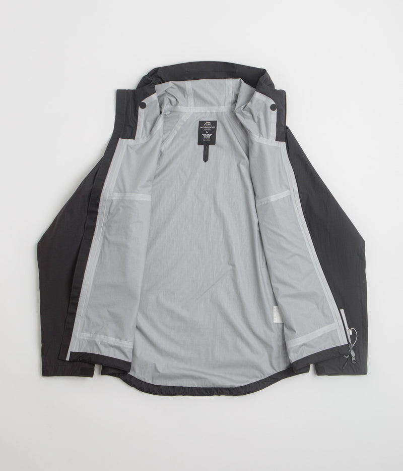 Cayl Light 3L Double Zip Jacket in Black