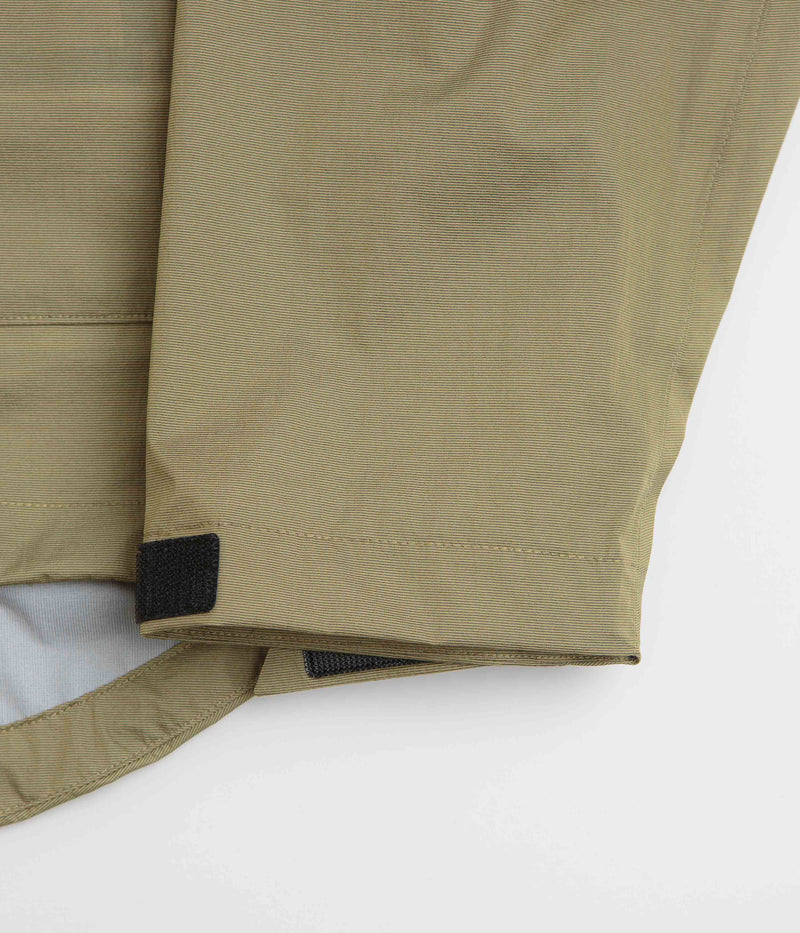 Cayl Light 3L Double Zip Jacket in Sand Brown