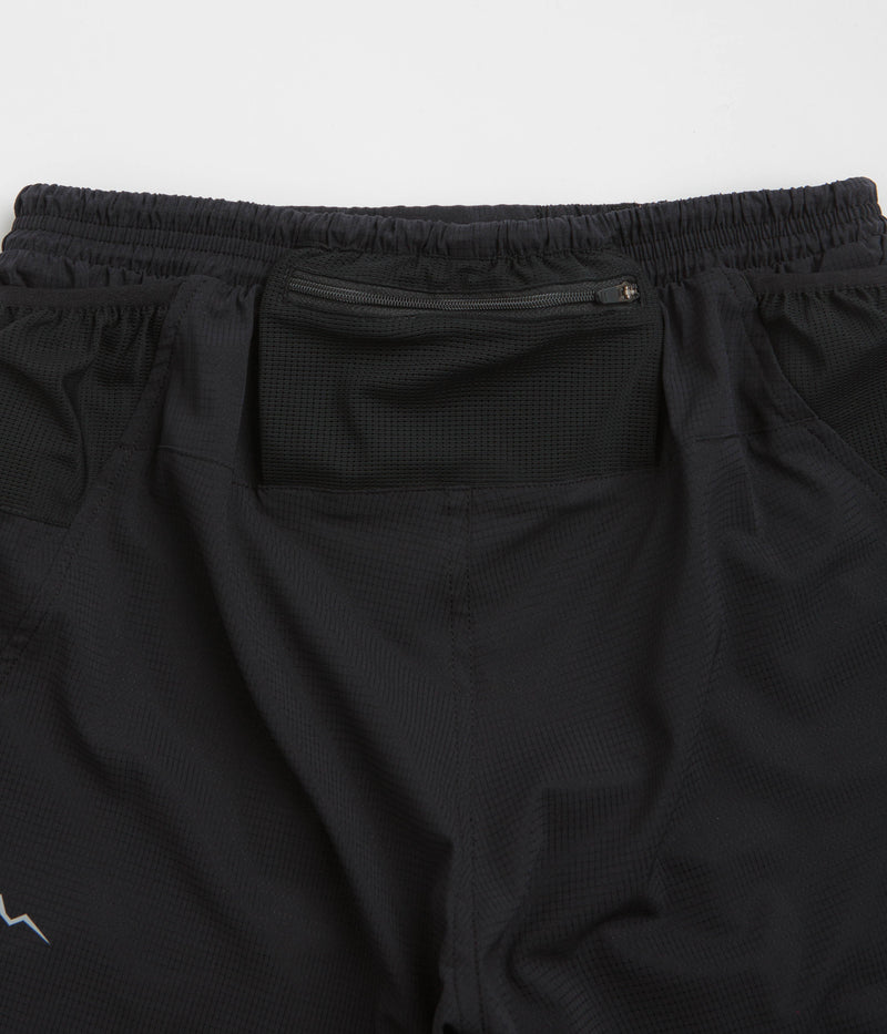 Cayl Light Flow Running Shorts in Black