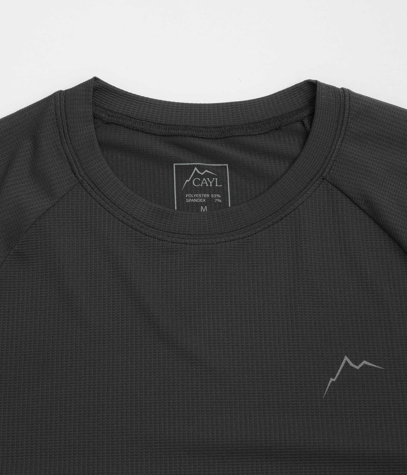 Cayl Logo Air T-Shirt in Black