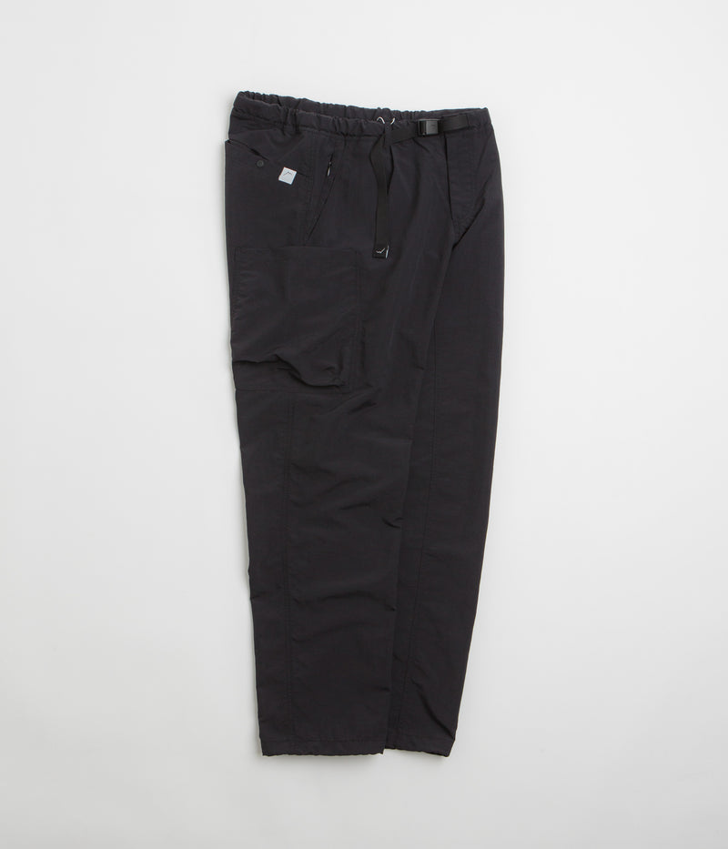 Cayl Multi Pocket Wide Pants in Black
