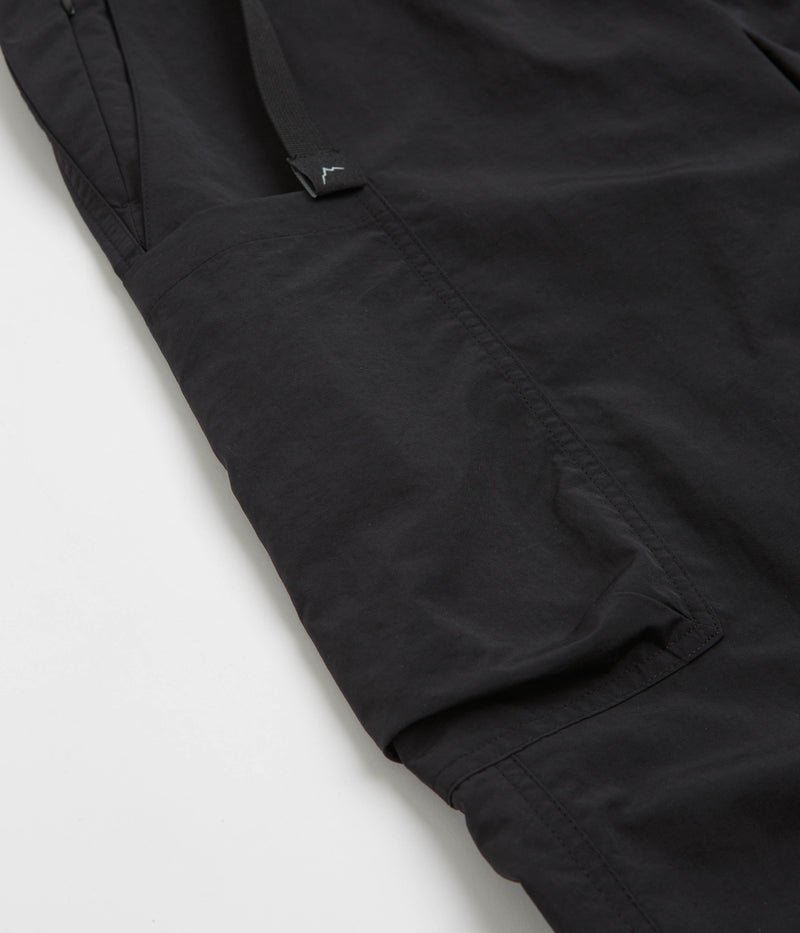 Cayl Multi Pocket Wide Pants in Black