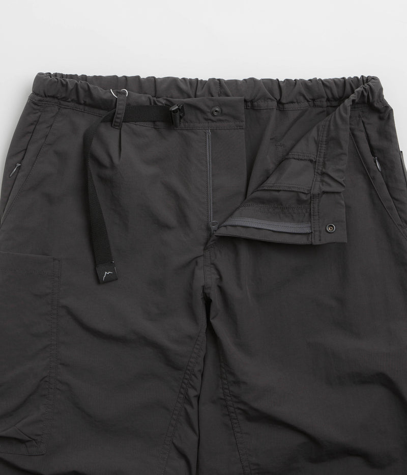 Cayl Multi Pocket Wide Pants in Grey