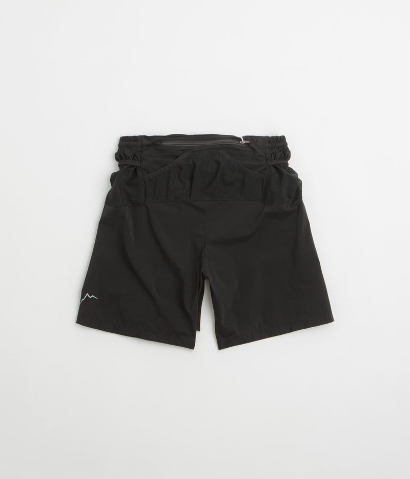 Cayl Nylon Trail Shorts in Black