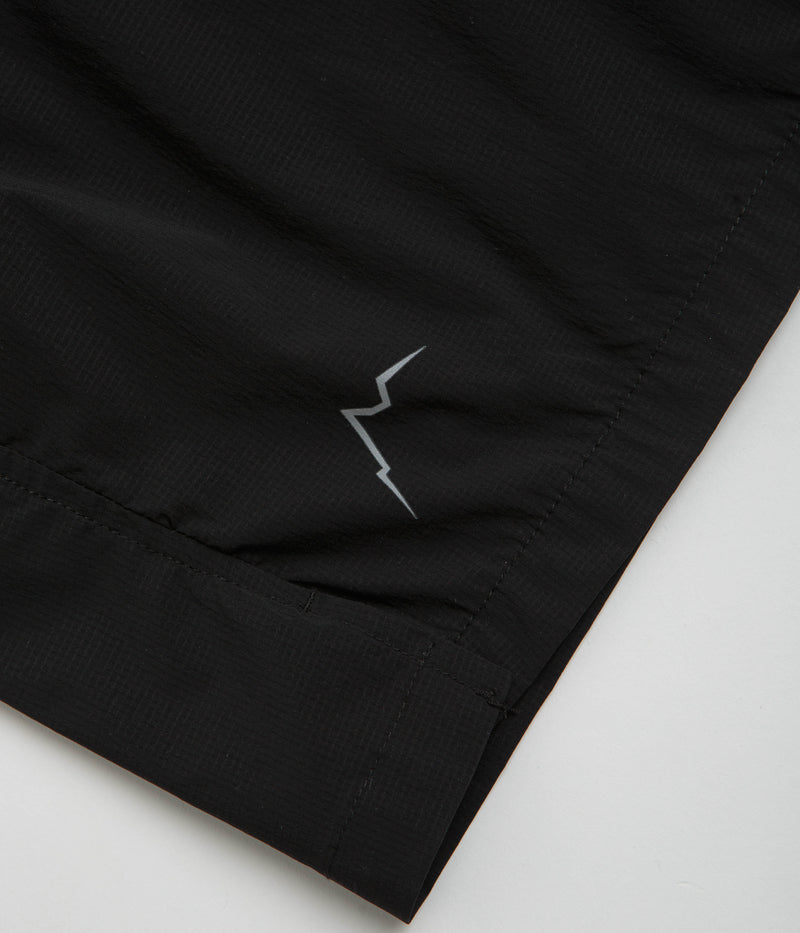 Cayl Nylon Trail Shorts in Black