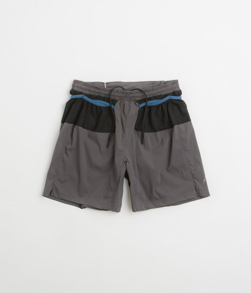 Cayl Nylon Trail Shorts in Grey