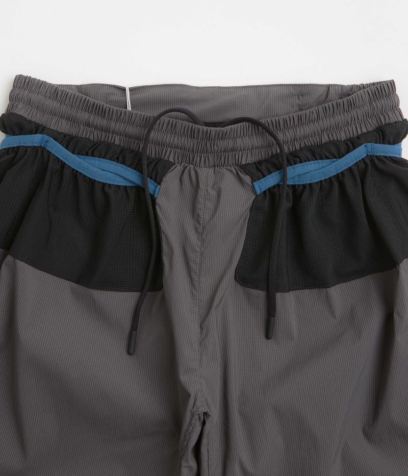Cayl Nylon Trail Shorts in Grey