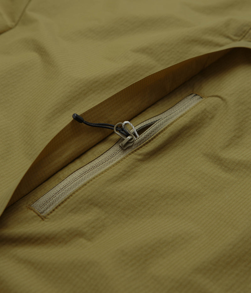 Cayl Packable Stretch Hoodie in Dark Moss