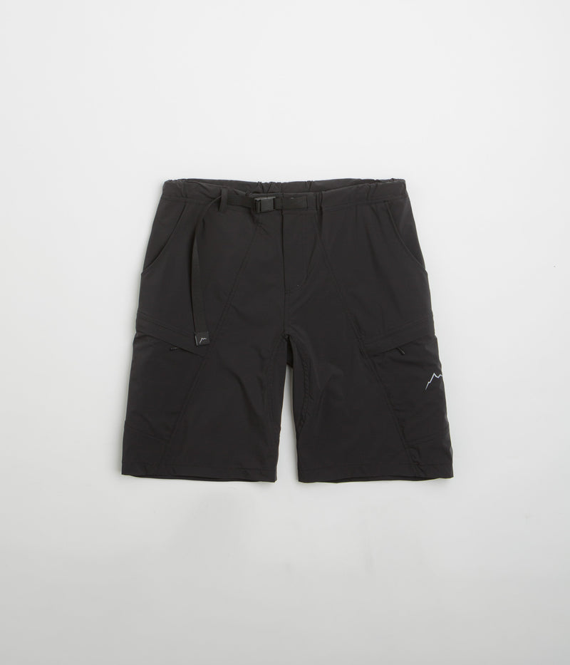 Cayl Stretch Shell Shorts in Black