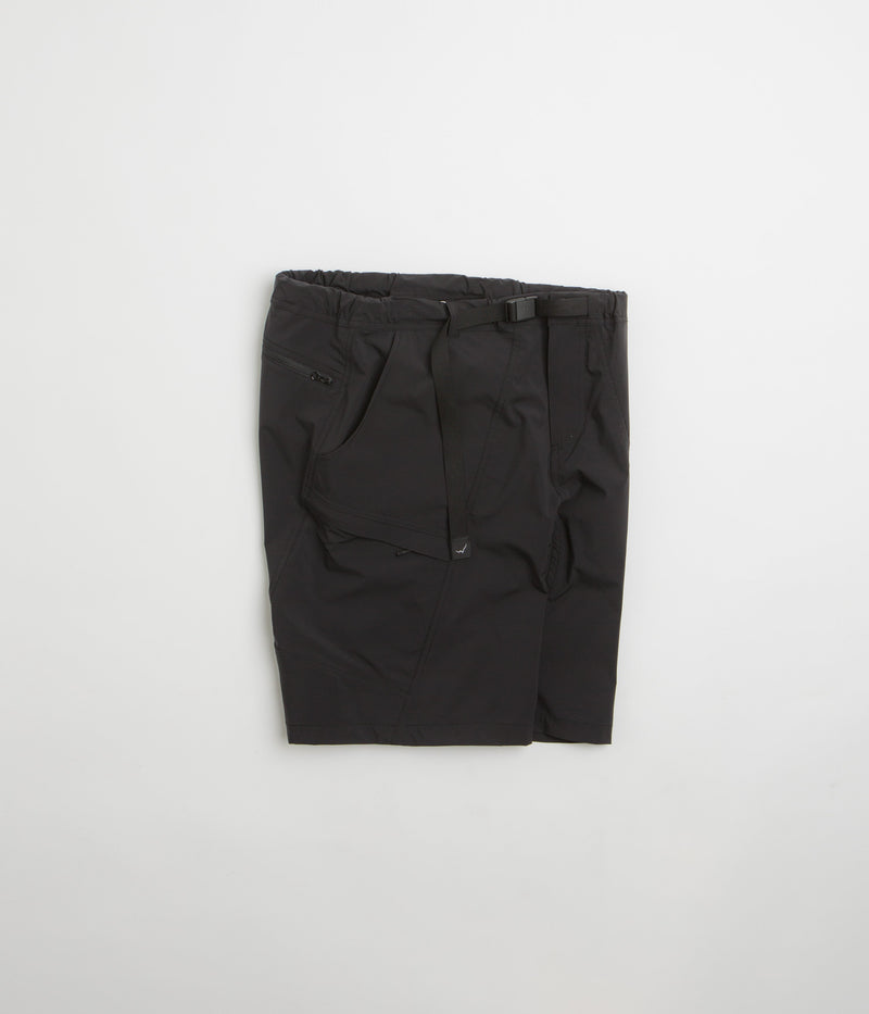 Cayl Stretch Shell Shorts in Black