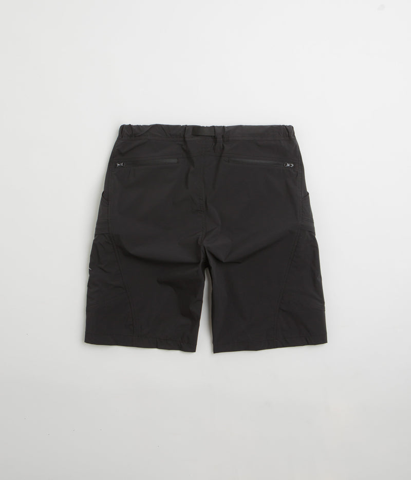 Cayl Stretch Shell Shorts in Black