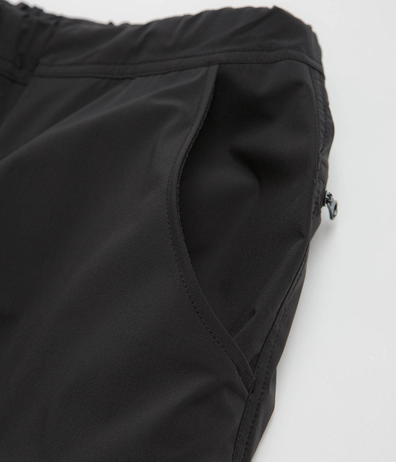 Cayl Stretch Shell Shorts in Black