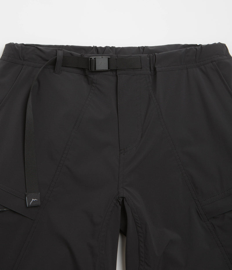 Cayl Stretch Shell Shorts in Black