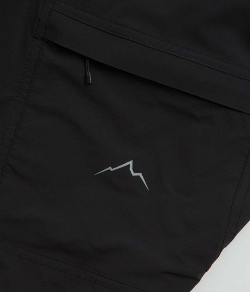 Cayl Stretch Shell Shorts in Black
