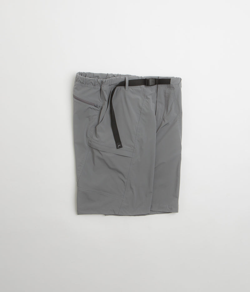 Cayl Stretch Shell Shorts in Grey