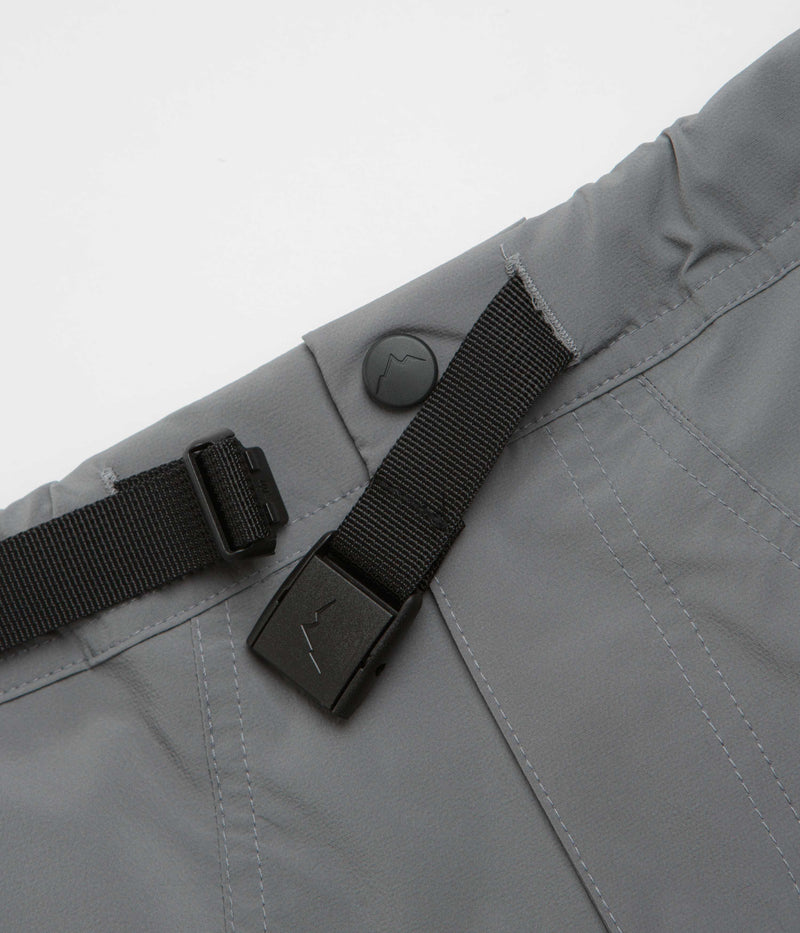 Cayl Stretch Shell Shorts in Grey