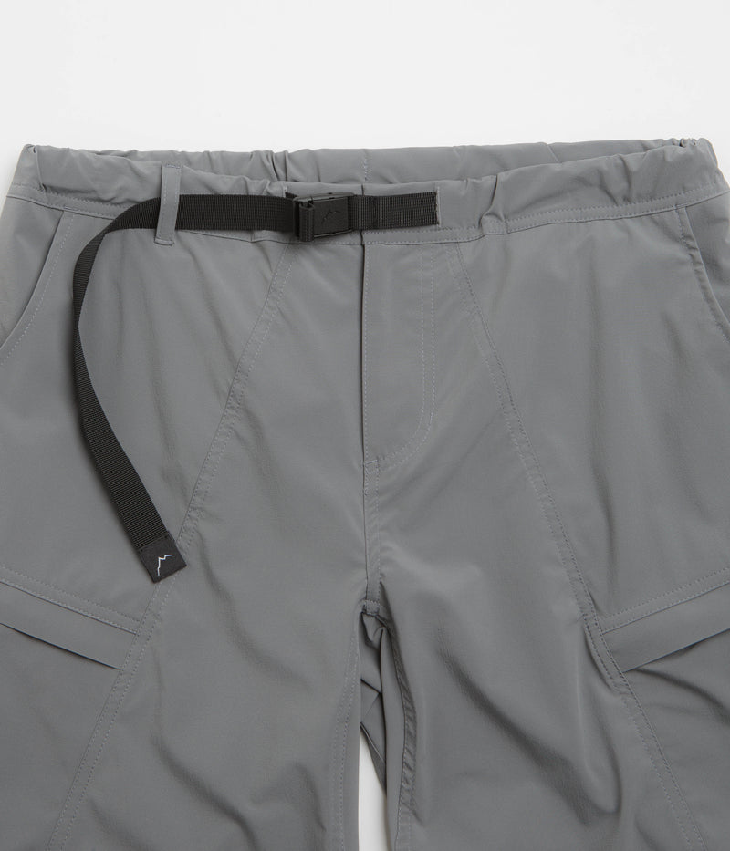 Cayl Stretch Shell Shorts in Grey