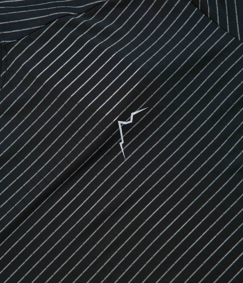 Cayl Stripe Logo T-Shirt in Black