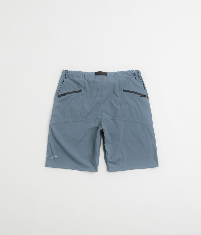 Cayl Zip Pocket Shorts in Light Blue
