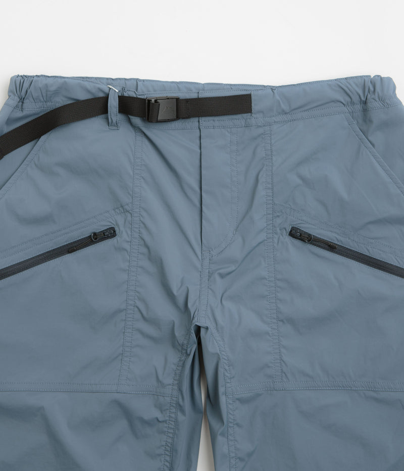 Cayl Zip Pocket Shorts in Light Blue