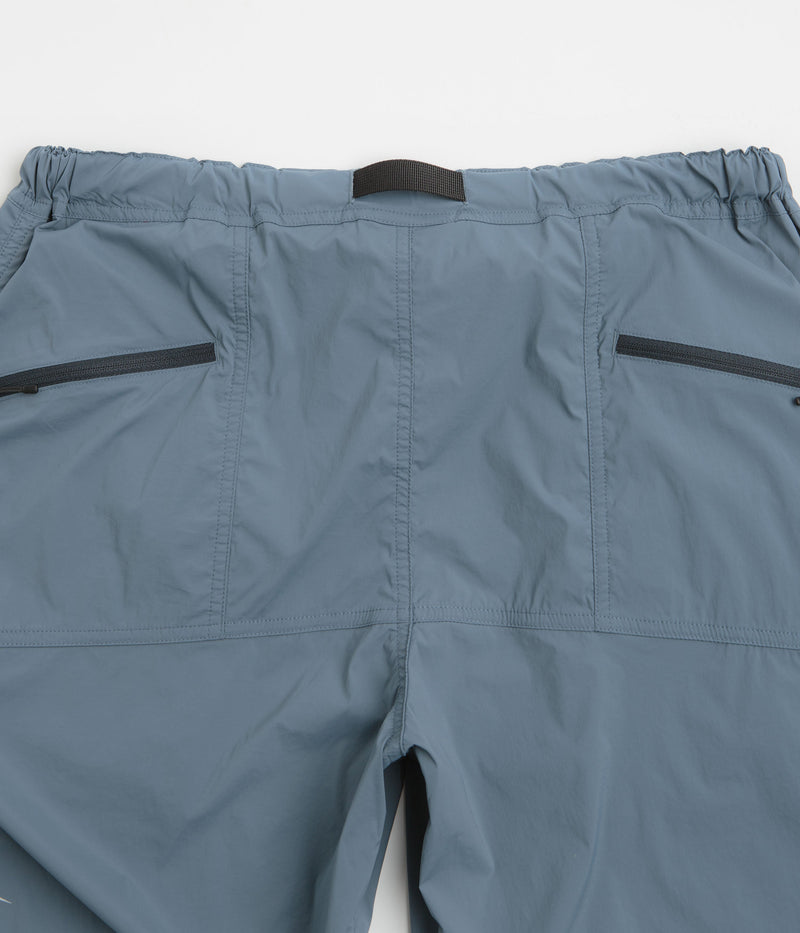 Cayl Zip Pocket Shorts in Light Blue