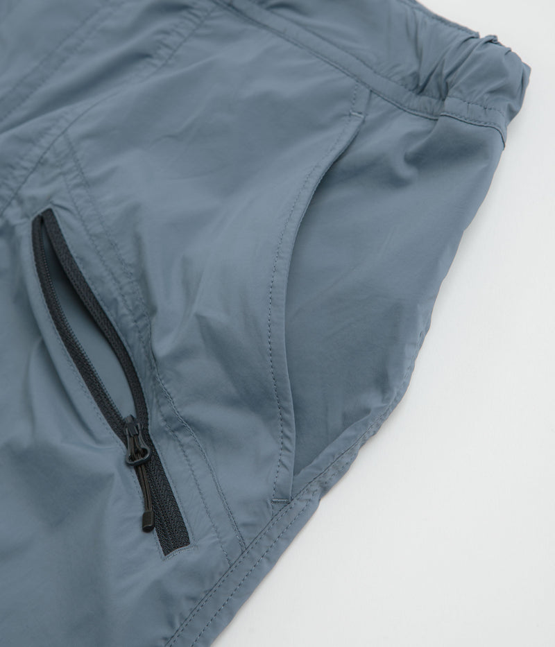 Cayl Zip Pocket Shorts in Light Blue
