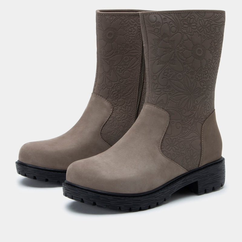 Chalet La Dee Dottie Taupe Boot | Alegria Shoes