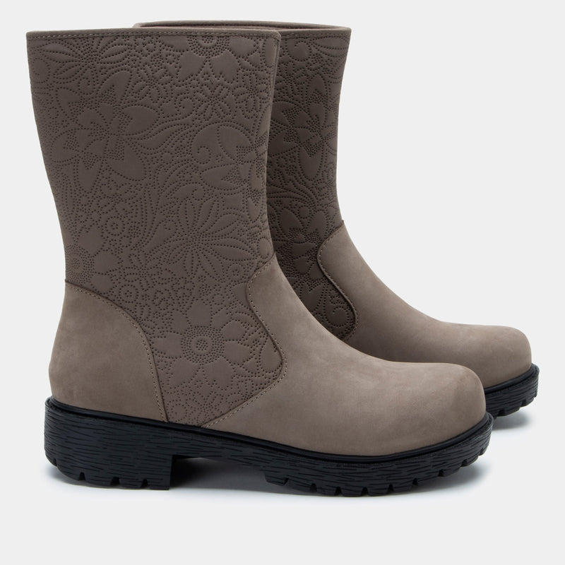 Chalet La Dee Dottie Taupe Boot | Alegria Shoes