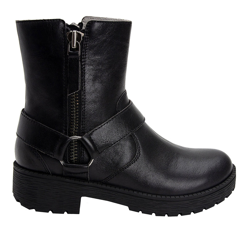 Charlette Crazyhorse Black Boot | Alegria Shoes