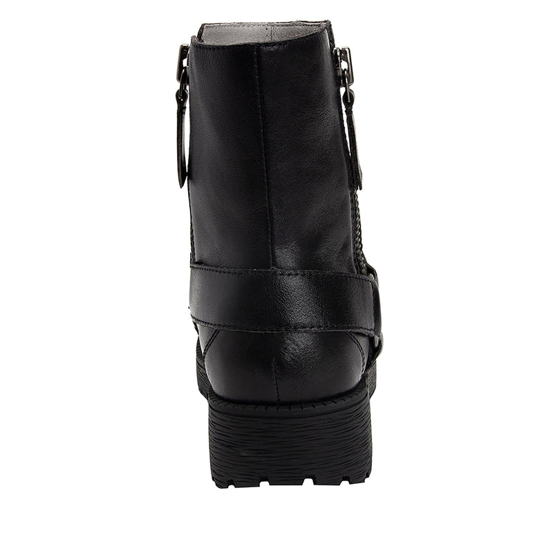 Charlette Crazyhorse Black Boot | Alegria Shoes