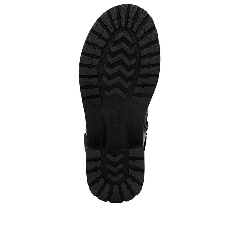 Charlette Crazyhorse Black Boot | Alegria Shoes
