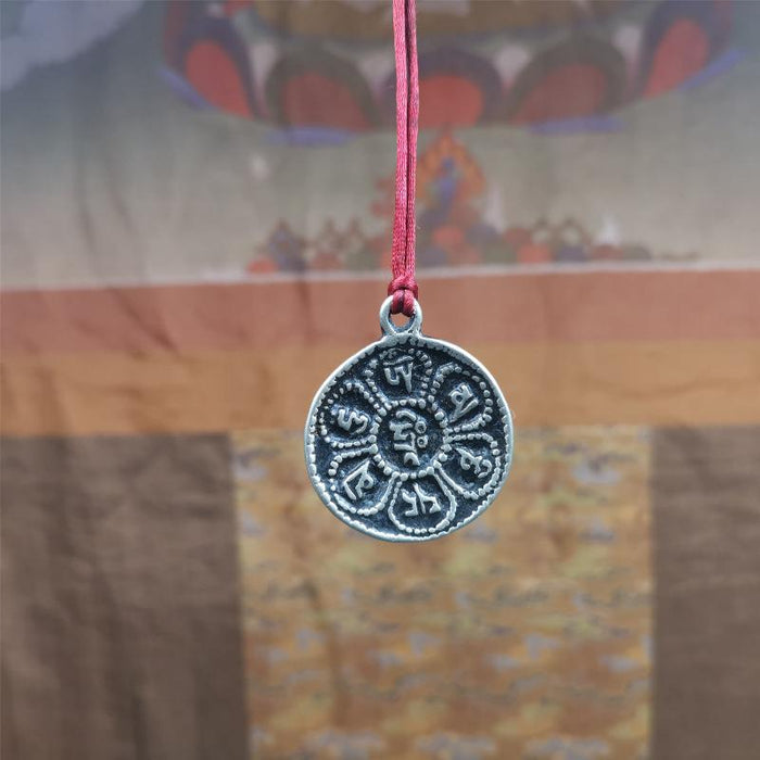 Chenrezig Om Melong 1.26" - Tibetan Buddhist art, view 8