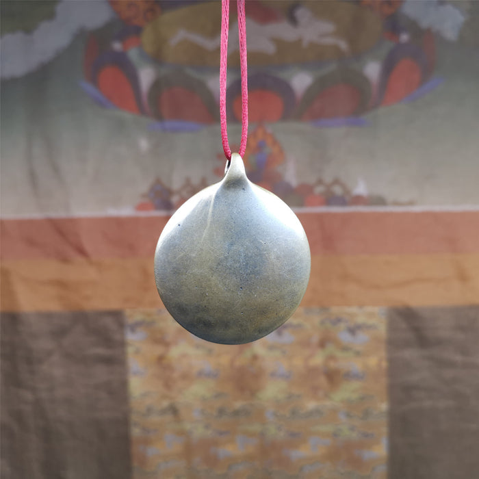 Chenrezig Om Melong Amulet 1.58" - Tibetan Buddhist amulet, view 5