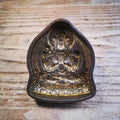Chenrezig,Four Armed Padmapani Tsa Tsa Mold - Tibetan tsa tsa mold, front view