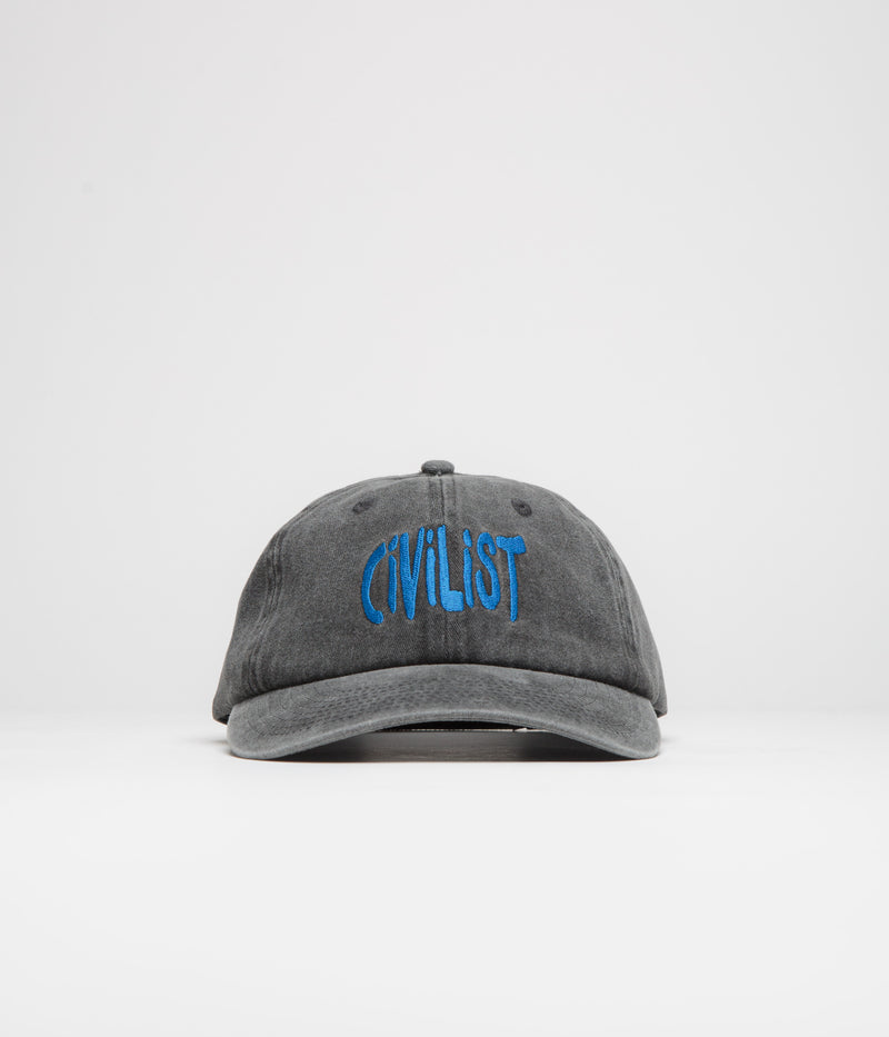Civilist Big Fun Dad Cap in Washed Black