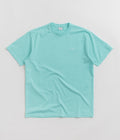 Civilist Mini Logo T-Shirt in Aqua