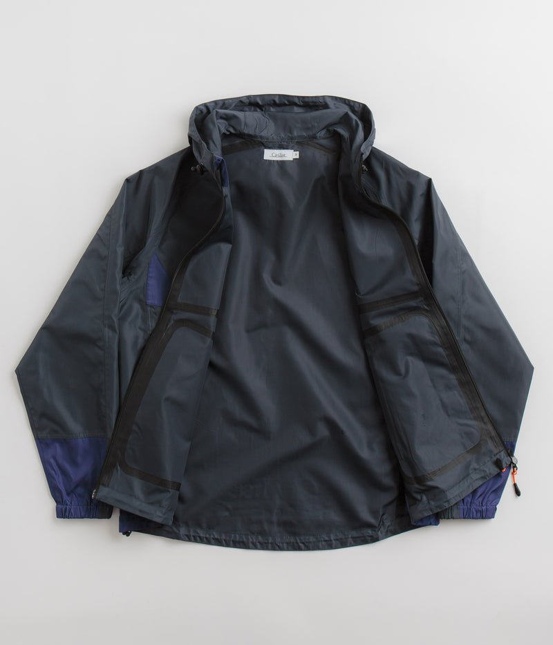 Civilist Tech Jacket in Charcoal and Blue