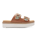 Clarks Lana Beach Slide Sandal (Women) - Natural/Tan Sandal - Slide - The Heel Shoe Fitters