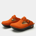 Classic Orange You Glad Suede Shoe | Alegria Shoes