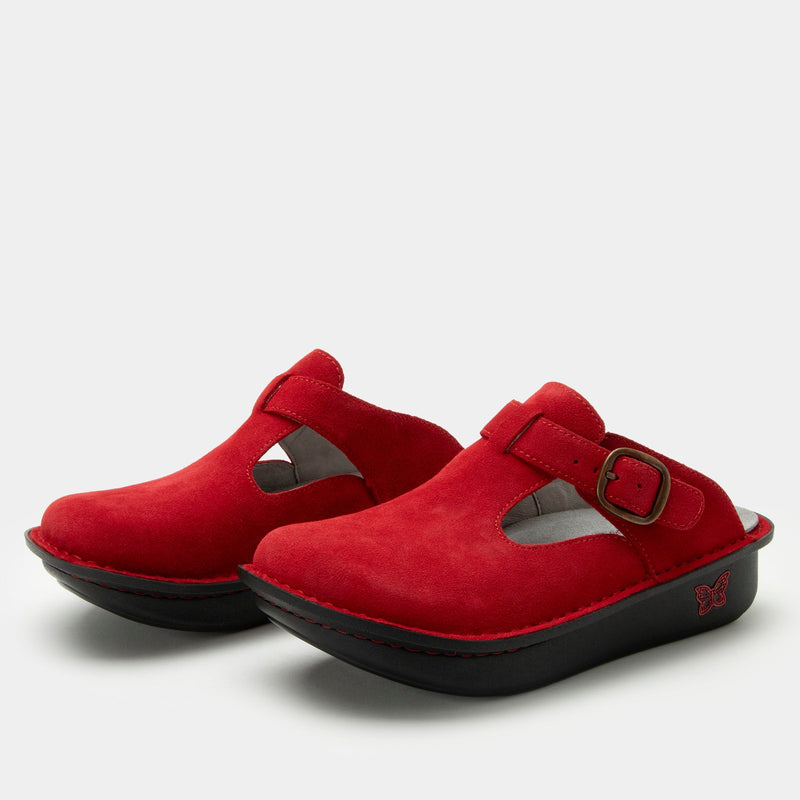 Classic She's A Firecracker Suede Shoe | Alegria Shoes