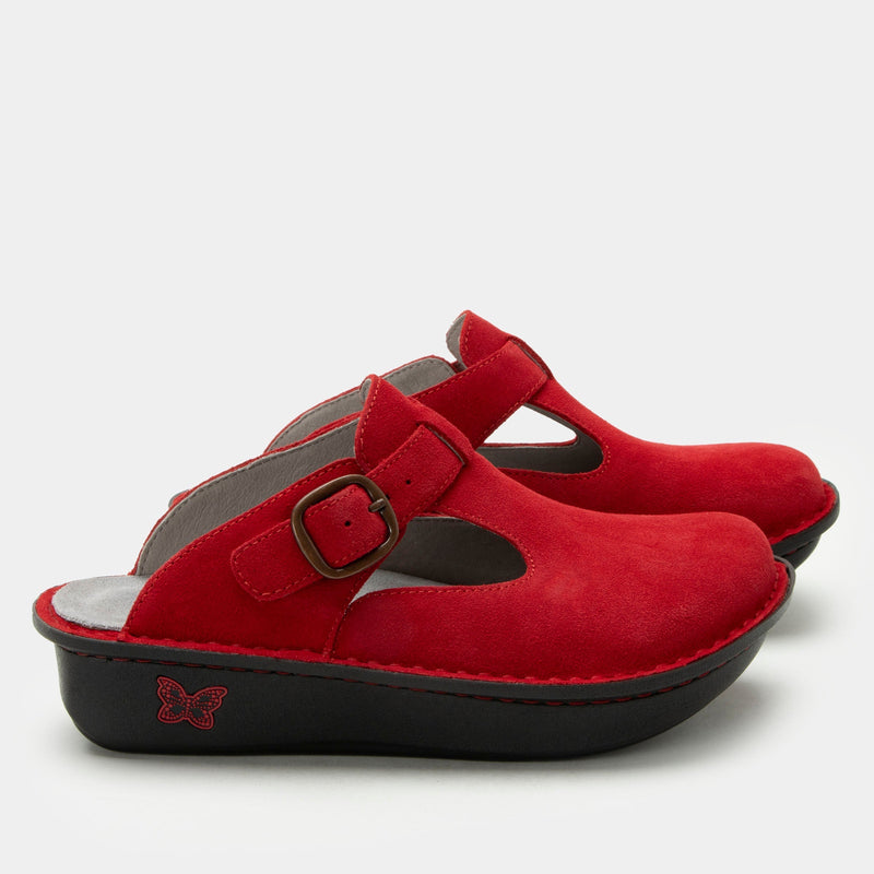 Classic She's A Firecracker Suede Shoe | Alegria Shoes