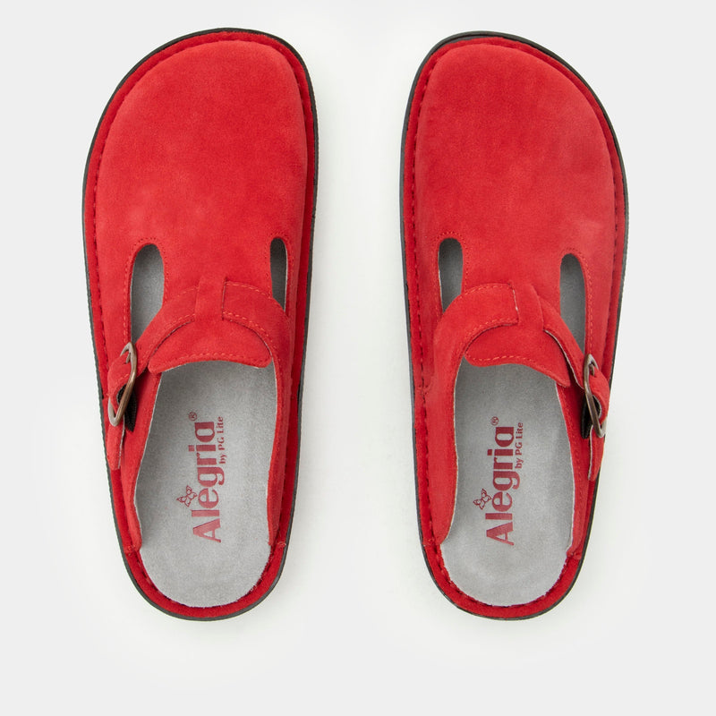 Classic She's A Firecracker Suede Shoe | Alegria Shoes