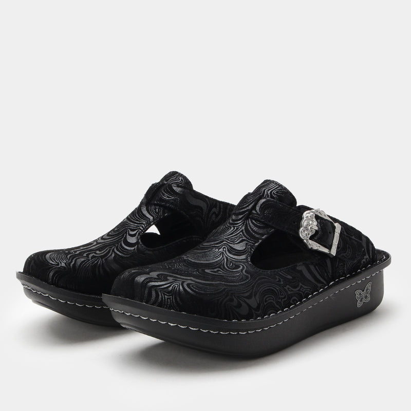 Classic Swirling Black Shoe | Alegria Shoes