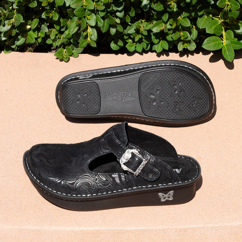 Classic Swirling Black Shoe | Alegria Shoes