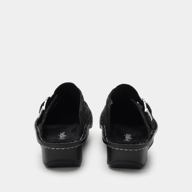 Classic Swirling Black Shoe | Alegria Shoes