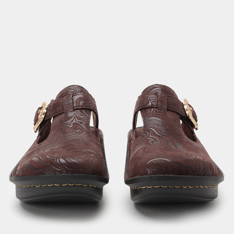 Classic Swirling Brown Shoe | Alegria Shoes