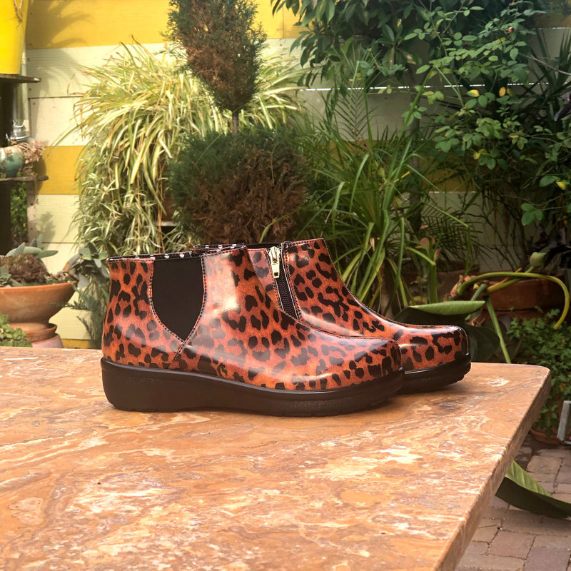Climatease Leopard Boot | Alegria Shoes