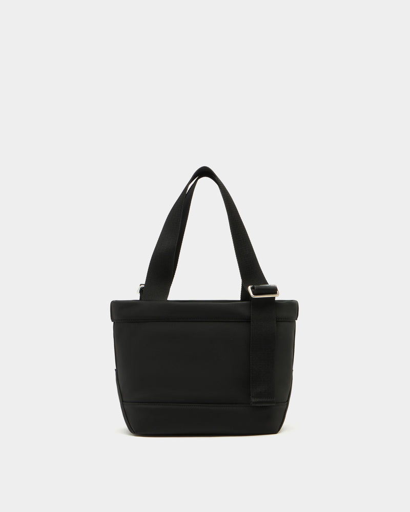 Code Tote Bag in Black Nylon