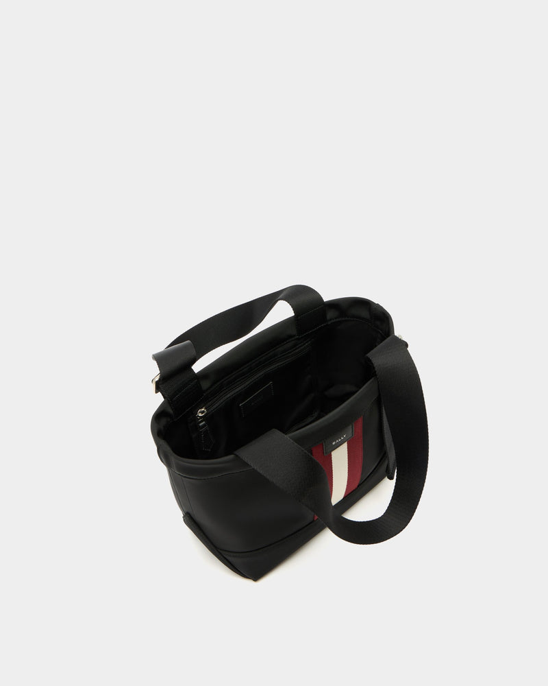 Code Tote Bag in Black Nylon