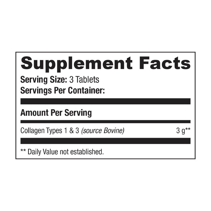 COLLAGEN TYPES 1 & 3 - 90 tablets - Fire Sale